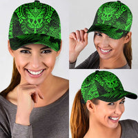 New Zealand Rugby All Green Classic Cap Silver Fern All Black Mix Ta Moko LT9 - Polynesian Pride