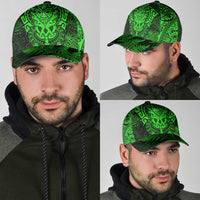 New Zealand Rugby All Green Classic Cap Silver Fern All Black Mix Ta Moko LT9 - Polynesian Pride