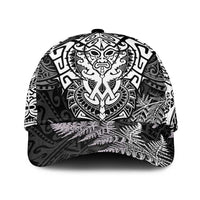 New Zealand Rugby All White Classic Cap Silver Fern All Black Mix Ta Moko LT09