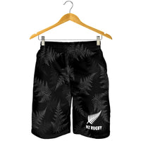 New Zealand Silver Fern Rugby Shorts for Men Go Aotearoa Champions World Cup LT14 - Polynesian Pride