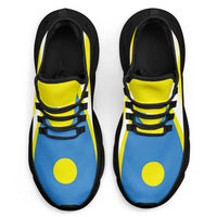 Palau Clunky Sneakers Flag-Inspired Curve Style