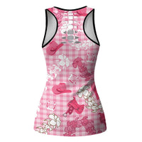 Paniolo Palaka Hawaiian Cowgirl Hollow Tank Top - Polynesian Pride