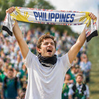 Philippines Flag Day Soccer Scarf Filipino Feather Pattern LT9 - Polynesian Pride