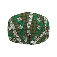 Pikake Maile Tiare Lei Jeff Hat Omaomao Lauhala Pattern