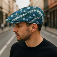 Pikake Maile Tiare Lei Jeff Hat Polu Lauhala Pattern