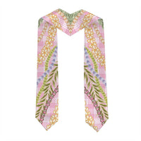 Pink Palaka Hawaii Leis Graduation Stole Hawaiian-plaid Elegant Tropical Vibes - Polynesian Pride