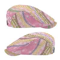 Pink Palaka Hawaii Leis Jeff Hat Hawaiian-plaid Elegant Tropical Vibes LT14 - Polynesian Pride