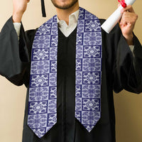 Polu Palaka Quilt Hawaii Graduation Stole Hawaiian Tropical Monstera Sea Turtle