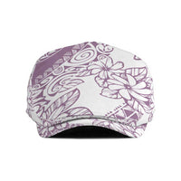 Polynesia Jeff Hat Polynesian Tropical Flowers Purple Pastel Vibes - Polynesian Pride