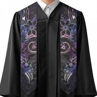 Polynesian Sunset Plumeria Graduation Stole Galaxy Polynesian Tattoo LT05 - Polynesian Pride