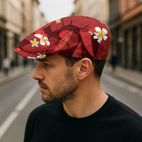 Red Banana Leaf Hawaii Jeff Hat Lau Maia Plumeria Tropical Summer Vibes