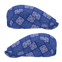 Royal Blue Palaka Quilt Hawaii Jeff Hat Traditional Hawaii-plaid Pattern - Polynesian Pride