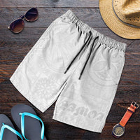 Samoa Lotu Tamaiti Shorts for Men Tribal Tatau with Siapo Pattern