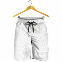 Samoa Lotu Tamaiti Shorts for Men Tribal Tatau with Siapo Pattern