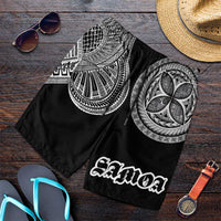 Samoa Traditional Tattoo Shorts for Men Tribal Tatau Pattern
