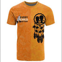 Polynesian Pride Orange Shirt Day T Shirt Every Child Matters Feathers T Shirt
