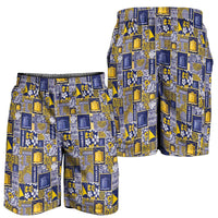 Tokelau Manuia te Kilihimahi Shorts for Men Pacific Patchwork Xmas Vibes - Polynesian Pride