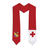 Tonga Graduation Stole Flag Style LT05 - Polynesian Pride