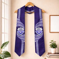 Tonga Tupou High School Graduation Stole Traditional Ngatu and Polynesian Pattern