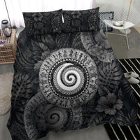 Hawaiian Piko Bedding Set Cultural Anchor Connect Your Roots Ocean Waves