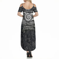Hawaiian Piko Summer Maxi Dress Cultural Anchor Connect Your Roots Ocean Waves