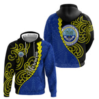 Federated States Of Micronesia FSM Hoodie Pacific Islander Tribal Swirl Geometric Pattern