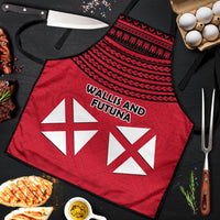 Wallis And Futuna Apron Polynesian Tattoo Flag Map