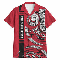 Wallis And Futuna Hawaiian Shirt Tribal Polynesian Tattoo Flag Motif