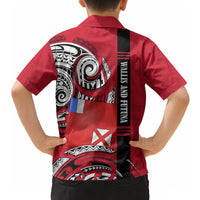 Wallis And Futuna Hawaiian Shirt Tribal Polynesian Tattoo Flag Motif