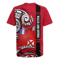 Wallis And Futuna Rugby Jersey Tribal Polynesian Tattoo Flag Motif
