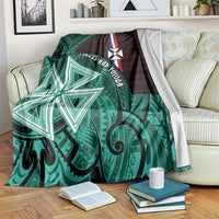 Wallis And Futuna Blanket Tribal Polynesian Tattoo Heritage Cross Flag