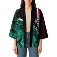 Wallis And Futuna Kimono Tribal Polynesian Tattoo Heritage Cross Flag