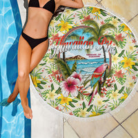 Hawaiian Piko Threads Of Paradise Aloha Beach Blanket Tropical Hibiscus Plumeria