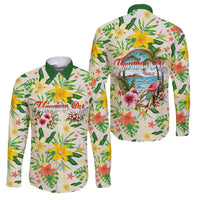 Hawaiian Piko Threads Of Paradise Aloha Family Matching Puletasi and Hawaiian Shirt Tropical Hibiscus Plumeria