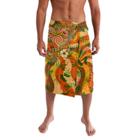 Hawaiian Piko Lani Cultivate I Ka Piko Aloha Lavalava Retro Psychedelic Taro Leaf - Hibiscus Flowers