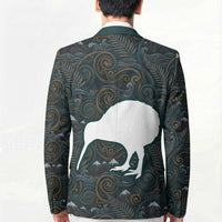 New Zealand is Calling and I Must Go Blazer Kiwi Bird Silhouette