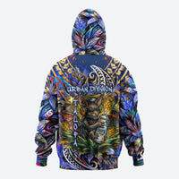 American Samoa Warrior Hoodie Polynesian Fruit Bat Talofa Urban Graffiti Street Art