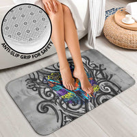 Chur Bro Shaka Sign Bathroom Set New Zealand Koru Colorful Graffiti Splash