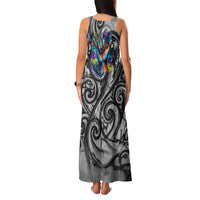Chur Bro Shaka Sign Family Matching Tank Maxi Dress and Hawaiian Shirt New Zealand Koru Colorful Graffiti Splash TS04 - Polynesian Pride