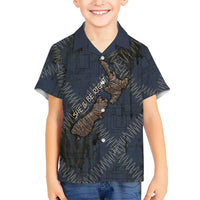 New Zealand She’ll Be Right Hawaiian Shirt NZ Slang No. 8 Wire Map Pattern