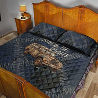 New Zealand She’ll Be Right Quilt Bed Set NZ Slang No. 8 Wire Map Pattern