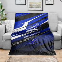 Kosrae Deep Sea Scuba Diving Blanket Blue Hole Beneath The Surface Coral Reef Graphic Art