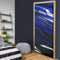 Kosrae Deep Sea Scuba Diving Door Cover Blue Hole Beneath The Surface Coral Reef Graphic Art