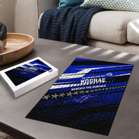 Kosrae Deep Sea Scuba Diving Puzzle Blue Hole Beneath The Surface Coral Reef Graphic Art