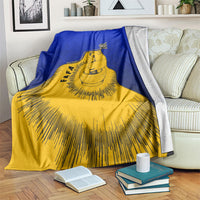Kosrae Fafa Culinary Heritage Blanket Kosraean Gold Taro Tradition Illustration With Coconut Leaves