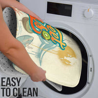 NZ Slang Sweet As Kiwi Shaka Sign Bathroom Set New Zealand Surfboards Sun and Tropical Beach Retro