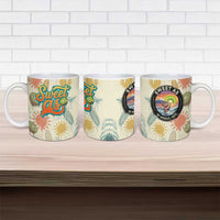 NZ Slang Sweet As Kiwi Shaka Sign Ceramic Mug New Zealand Surfboards Sun and Tropical Beach Retro TS04 - Polynesian Pride