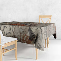 Choice Bro Graffiti Handshake Tablecloth New Zealand Slang Fern Brick Wall and Urban Street Art TS04 - Polynesian Pride