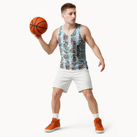 Personalized Masefau American Samoa Basketball Jersey Vintage Whale Hibiscus Ocean Waves