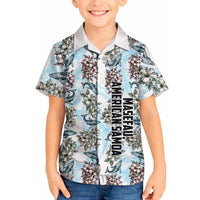 Personalized Masefau American Samoa Hawaiian Shirt Vintage Whale Hibiscus Ocean Waves